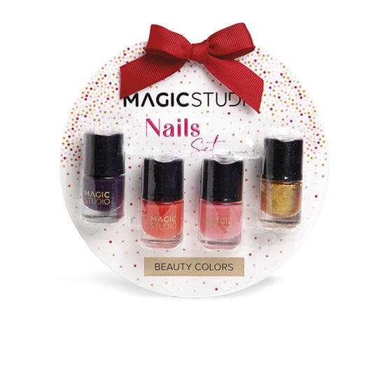 Magic Studio Colorful Nails Set 4uts