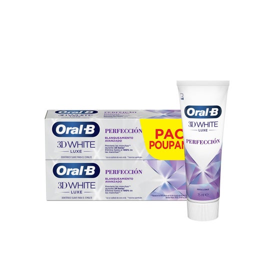Oral-B 3D White Luxe Advanced Perfection Dentifrice 2x75ml