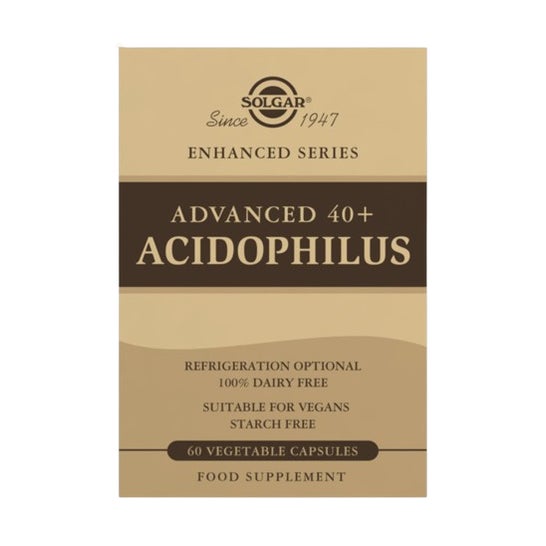 Solgar Advanced 40+ Acidophilus 60 Gélules Végétales