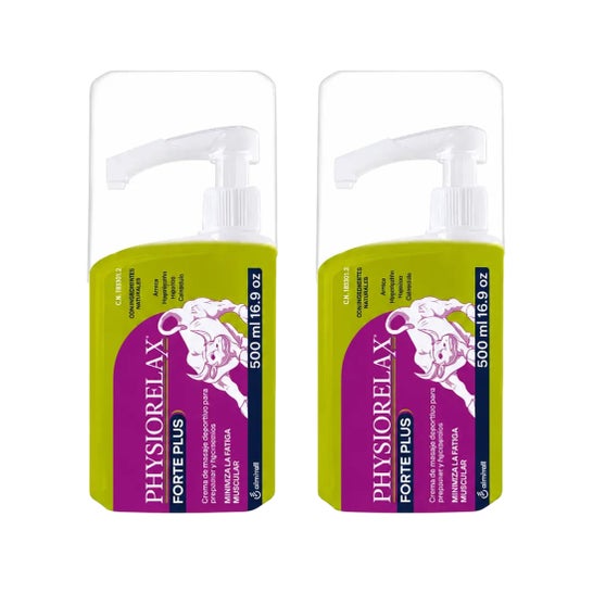 Physiorelax Duplo Forte Plus Crème 2x500 ml