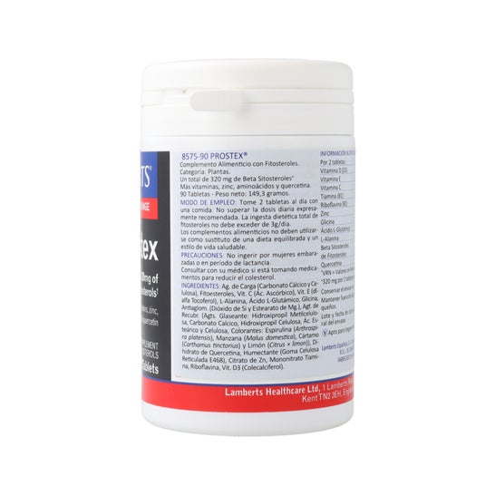 Lamberts Prostex avec Beta Sitosterol 90 Comp.