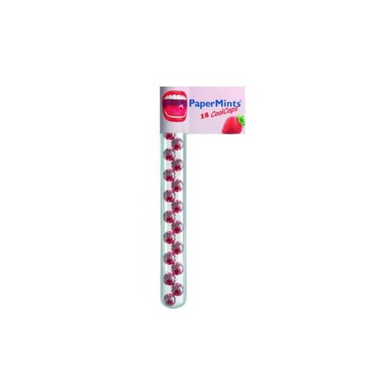 PaperMints CoolCaps Strawberry Sugar Free 18caps