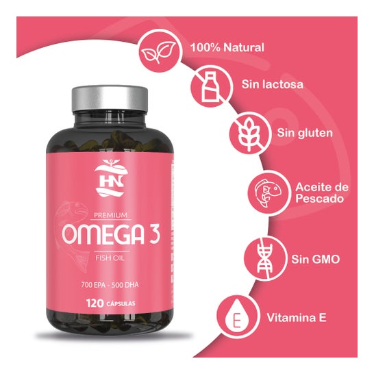 HN Pack Premium Omega 3 120 caps + Vitamine D3 365 caps