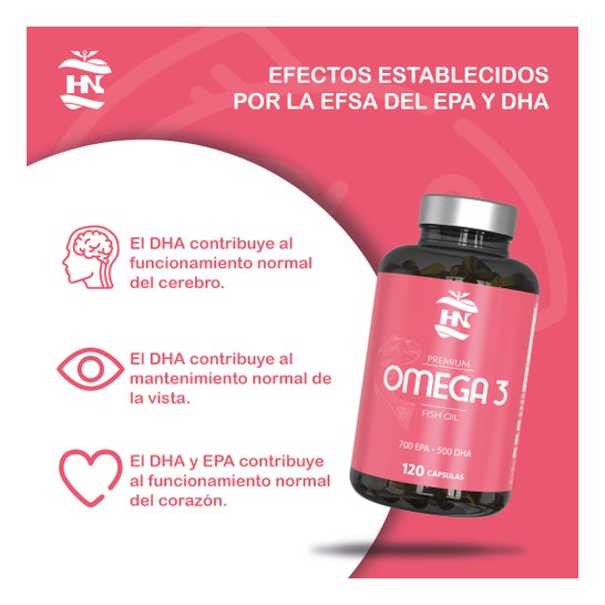 HN Pack Premium Omega 3 120 caps + Vitamine D3 365 caps