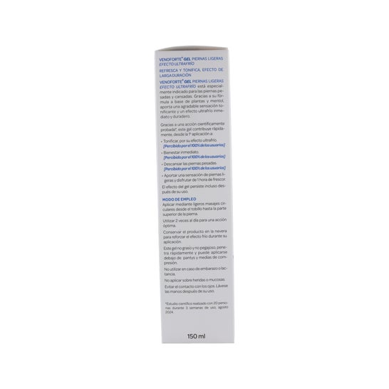 Arkopharma Venoforte Jambes légères Gel Effet Froid 150 ml