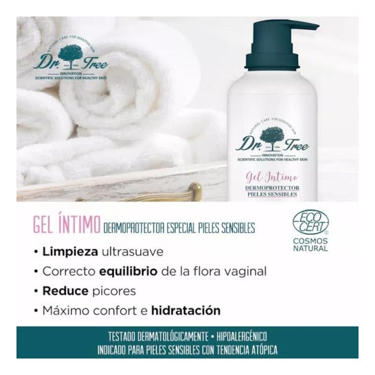 Dr. Tree Intimate Gel Dermoprotector Hypoallergenic Sensitive 200ml Dr. Tree Intimate Gel Dermoprotector Hypoallergenic Sensitive 200ml