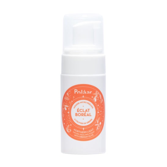 Polaar Mousse Micro-Peeling Éclat Boréal à l'Olivier de Sibérie 100ml