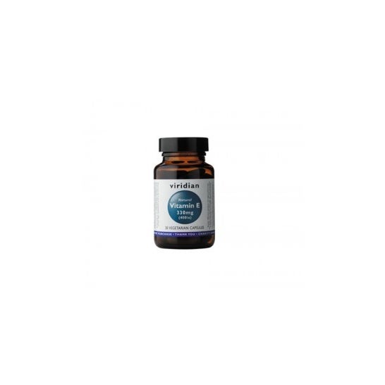 Viridian Natural Vitamine E 330mg 400 UI 400 UI 30caps