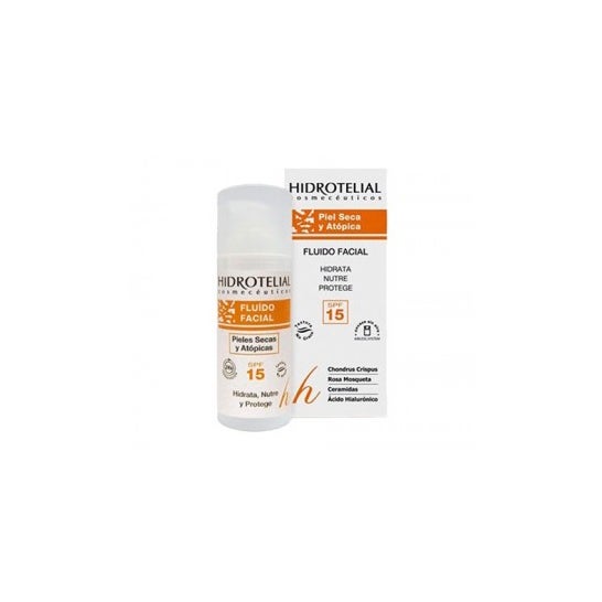 Fluide facial hydrotélial SPF+15 50ml