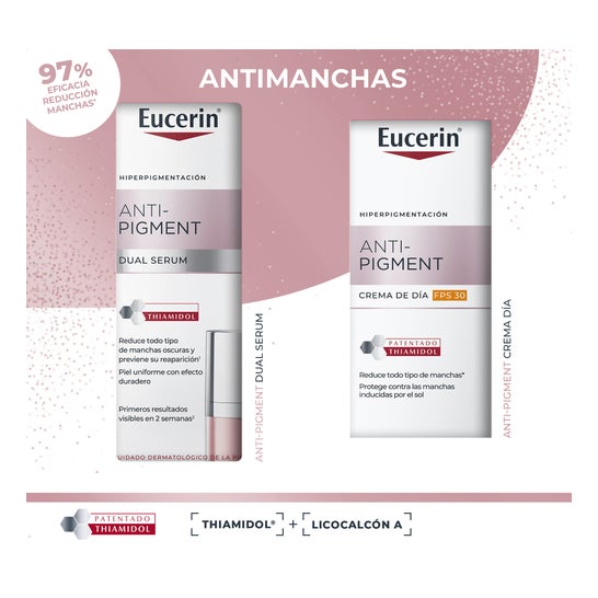 Eucerin Coffret Anti-Pigment Dual Sérum + Crème De Jour SPF30
