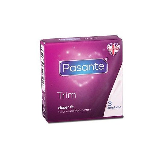 Pasante Pack Condoms Thinner Trim 3 pièces