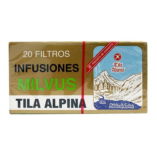 Milvus Tila Alpina Infusion 20 sachets