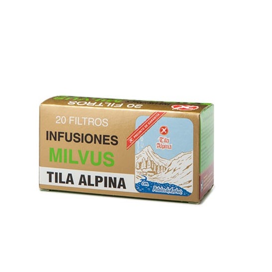 Milvus Tila Alpina Infusion 20 sachets