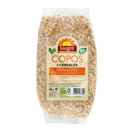 Biogra Copos 4 Cereales Eco 500g