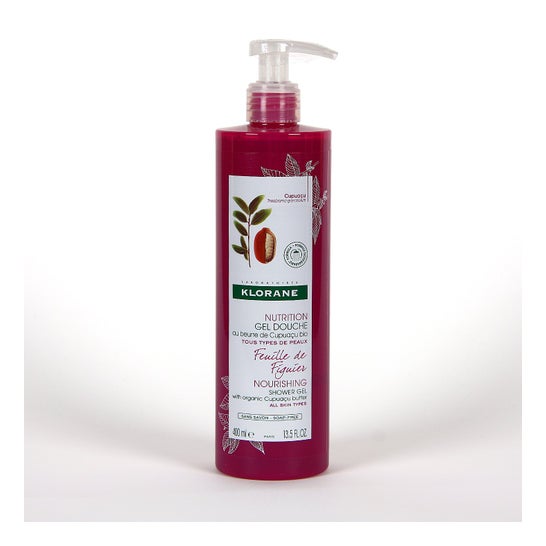 Klorane Gel Douche Feuille De Figuier Au Beurre De Cupuaçu 400ml
