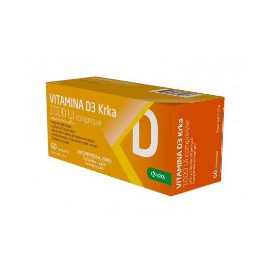 Krka Vitamine D3 1000 Ui 60comp