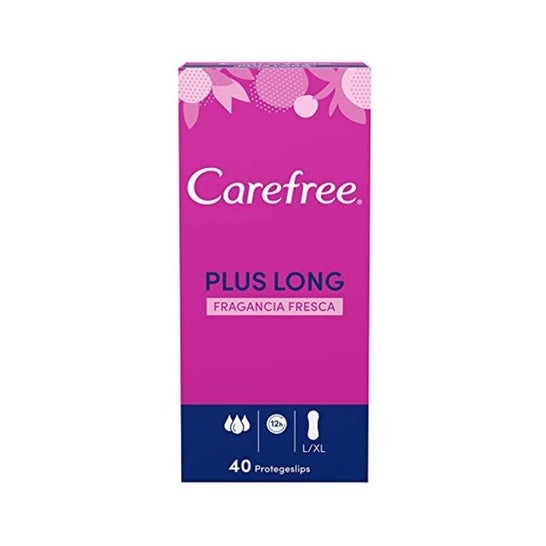 Carefree Carefree Plus Long Protecteur Parfum Frais 40uts