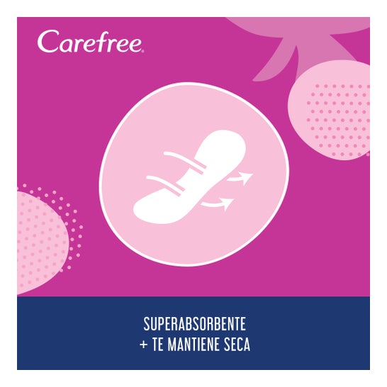 Carefree Carefree Plus Long Protecteur Parfum Frais 40uts