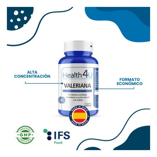 H4U valériane 350mg 60 compresse