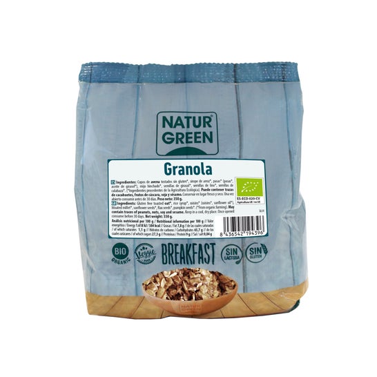 NaturGreen Granola sans gluten Bio 350G