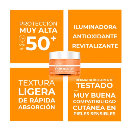 Crème Natysal Vitamine C50+ 50ml Crème Natysal Vitamine C50+ 50ml