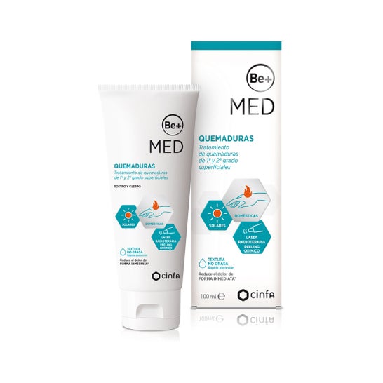 Be+ Med Crème Brûlures 100 ml