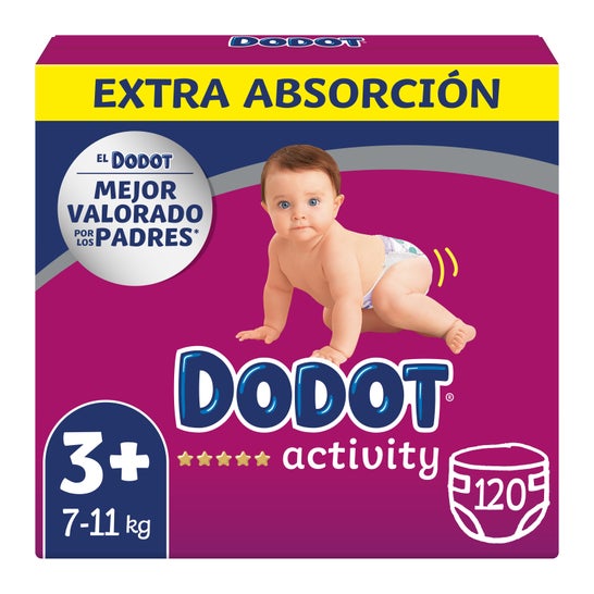 Dodot Baby Dry Nappies Size 3 66pcs