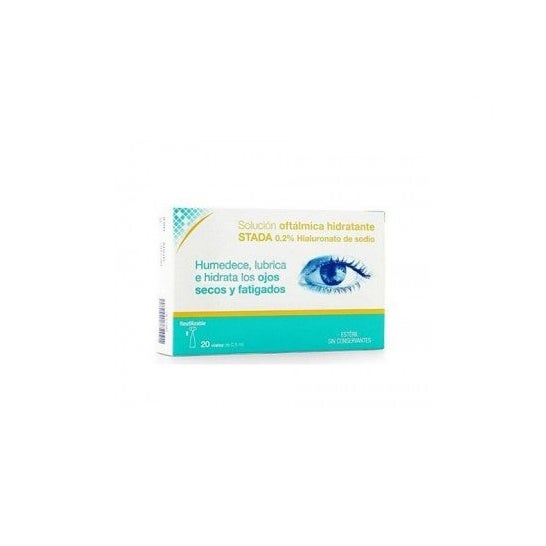 Stada eye solution 0,2% acide hyaluronique 0,5ml 20uds