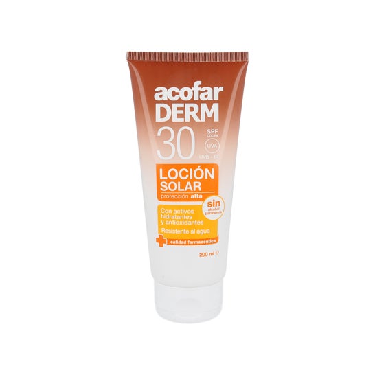 Acofarderm Lotion Solaire Spf30+ 200ml
