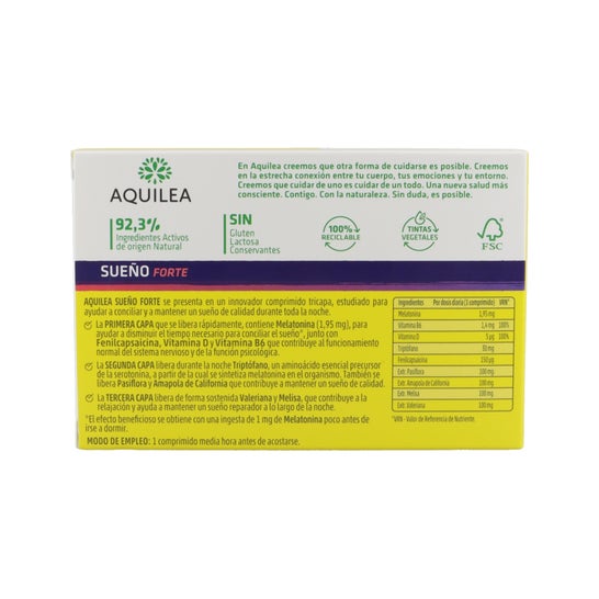 Aquilea Sommeil Forte Pack 2x30comp