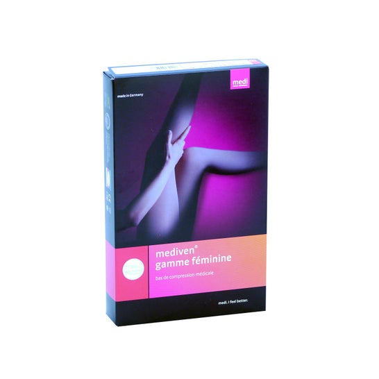 Mediven Bas Autofixant Microtec Femme Semi Opaque 1 Paire