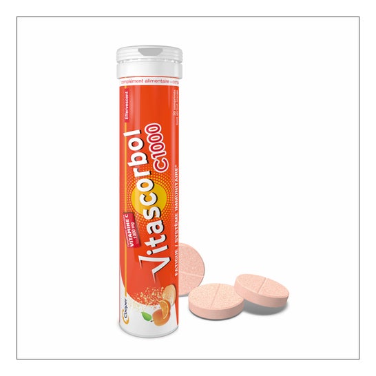Vitascorbol C1000 20 Comprimés Effervescents