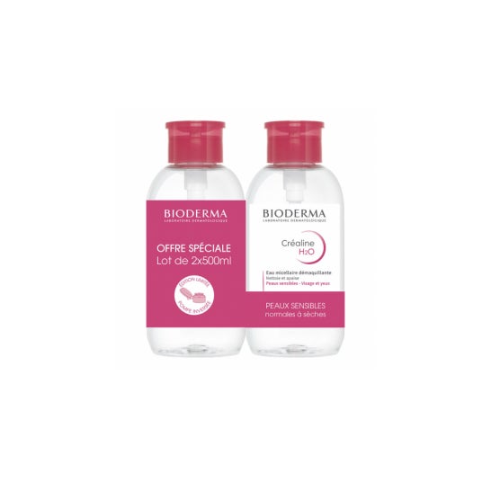 Bioderma Créaline H2O Solution Micellaire  2x500ml