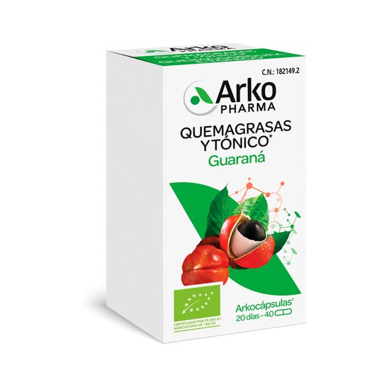 Arkocápsulas Guarana 40capsules