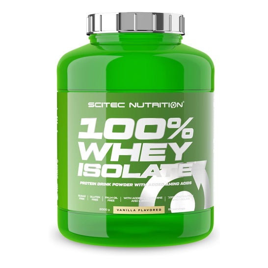 Scitec Nutrition 100% Whey Isolate Vanille 2000g