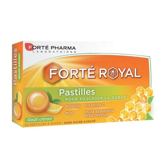Forté Pharma Forté Royal Pastilles Goût Citron 24 Pastilles