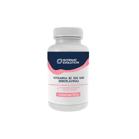 Nutrinat Vitamine B2 100mg Riboflavine 60comp