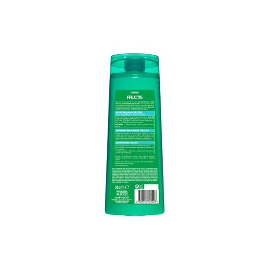 Garnier Fructis Pure Fresh Agua Coco Champú Fortificante 360ml