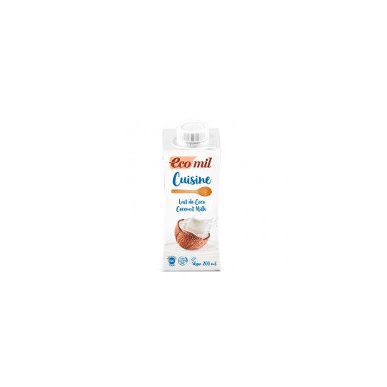 Ecomil Crème de cuisson à la noix de coco biologique 200 ml