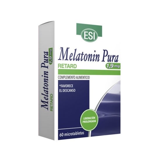 ESI Melatonin Pura Retard 1,9 mg 60 Comprimés