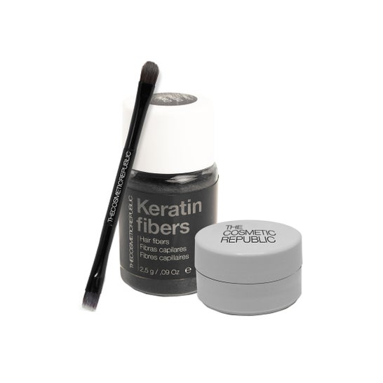 The Cosmetic Republic Keratin Browsers brun foncé 1 kit