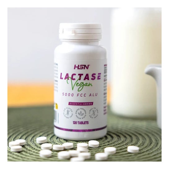 HSN Lactasa Beta-Galactosidasa 5000 FCC ALU 120comp