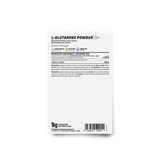 HSN L-Glutamina en Polvo 1kg