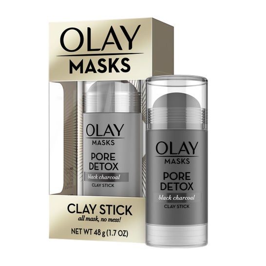 Olay Masks Clay Stick Pore Detox Black Charcoal 48 g