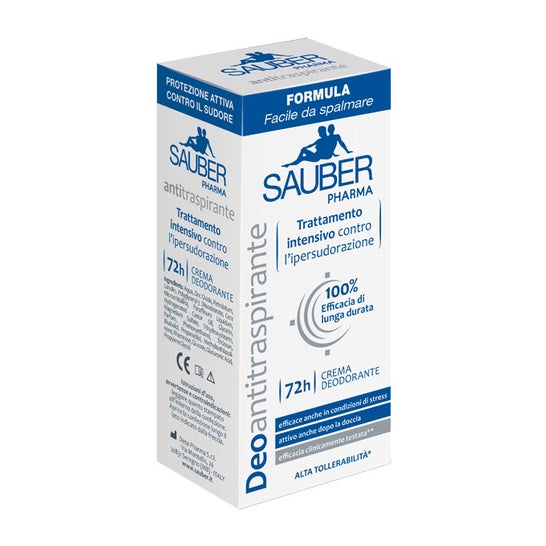 Sauber Antitranspirant 72 Heures Crème 30ml