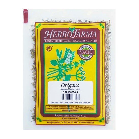 Herbofarma Oregano Al Vacio 15g *