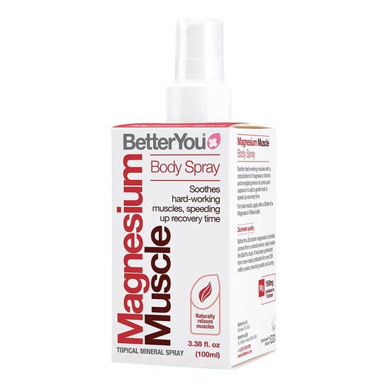 BetterYou Spray Corps Musculaire Magnésium 100ml