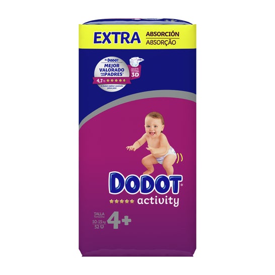 Langes Dodot Activity T4 Extra 52pcs
