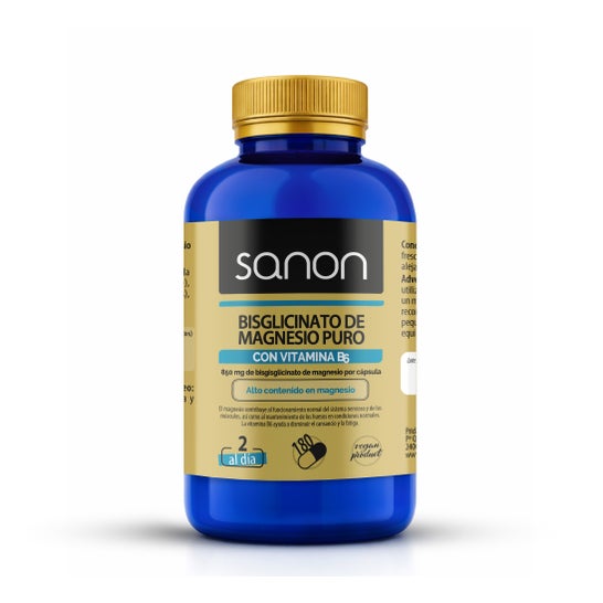 Sanon Bisglycinate de Magnésium Pur 180 gélules