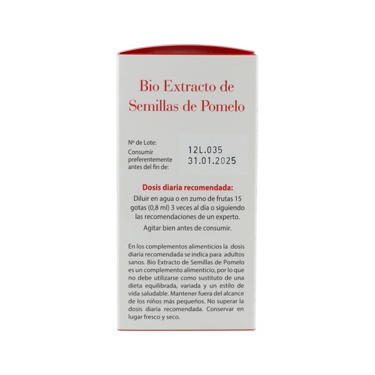 100% naturel Bio Bio Extrait de pépins de pamplemousse biologique 50ml